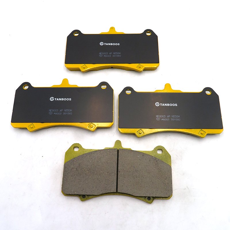 Performance Brake Pads Replaced for AP Racing CP7555D70 FRP3147 for AP8520 CP8520 CP8521 CP8522 CP9560 6 Pot Calipers