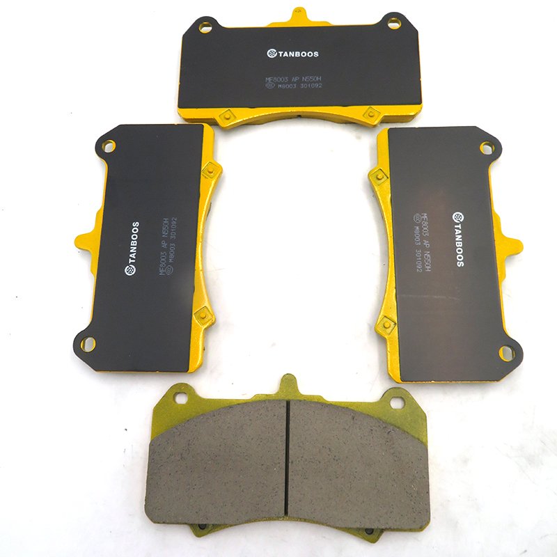 Performance Brake Pads Replaced for AP Racing CP7555D70 FRP3147 for AP8520 CP8520 CP8521 CP8522 CP9560 6 Pot Calipers
