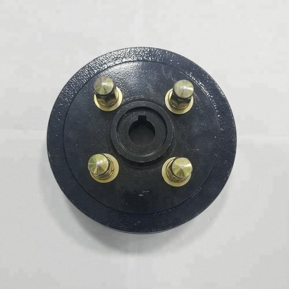 China Factory Skillful Manufacture Abs Pad Brake 3 Wheel Motorcycle Brake Shoe Drum for 3 Wheel Ev Rickshaw 160mm Brake Drum