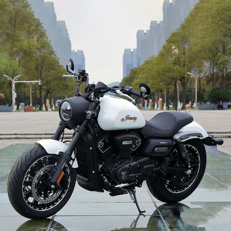 EEC Certificate 400ccWater Cooled Engine EFI System Max Speed180kmh ABS Front Rear Disc Brake Vintage Cruiser Motorcycle on Road