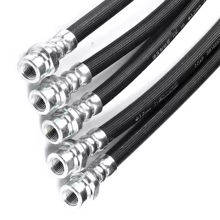 Factory Customization High Quality Auto Brake System Vehicles Accessories Rubber Flexible Brake Hydraulic Auto Brake Hose
