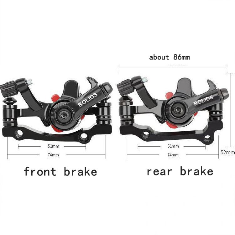 Bicycle Disc Brake Aluminum Alloy BB8 F180 R160 and F160 R140 Mechanical Caliper Disc Brakes for Mountain Road MTB Bike