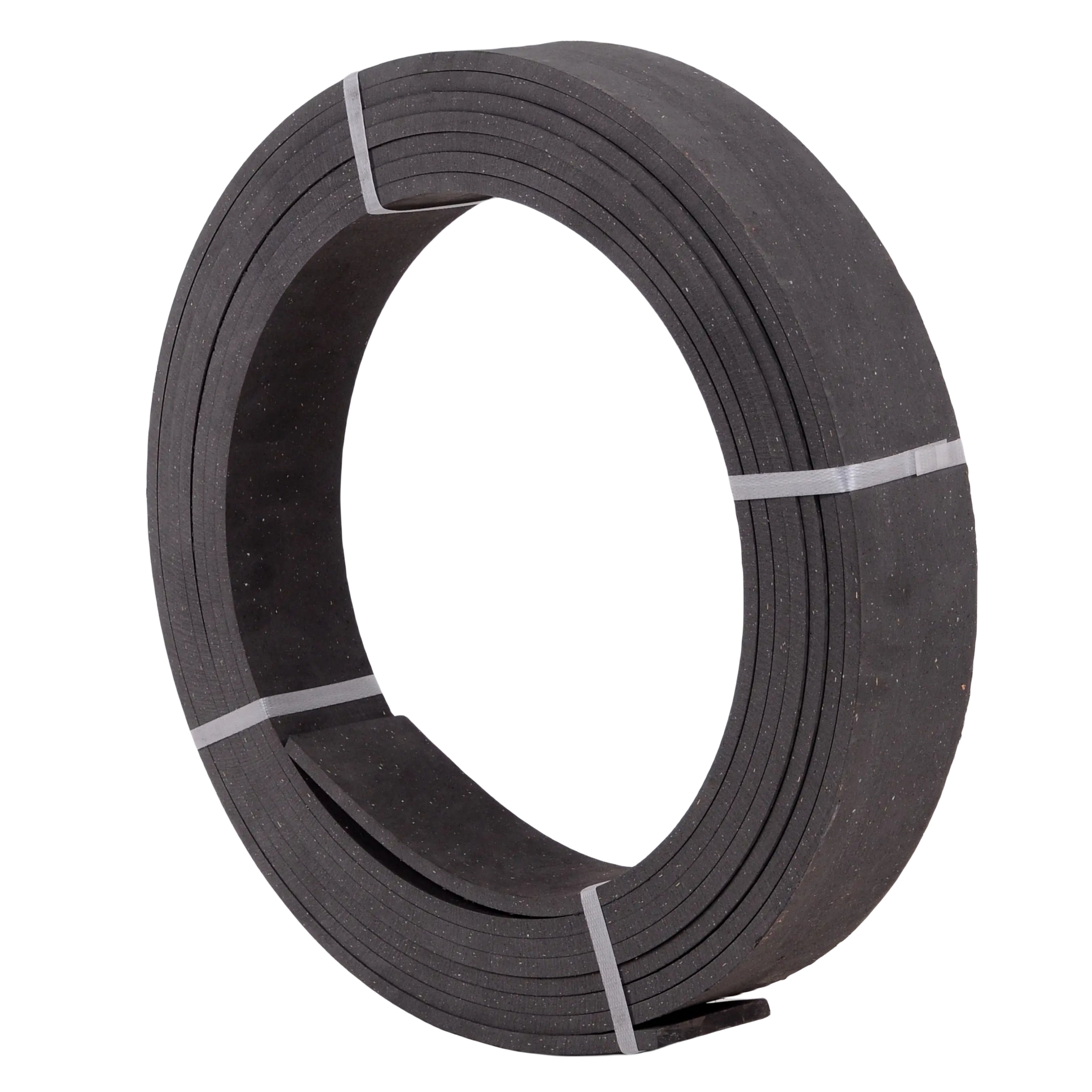 Hot Sale Industrial Black Rubber Based Brake Liner Material Brake Lining Roll for Industrial Machinery