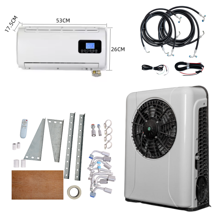 12V/24V Truck Van Cabin Parking Air Conditioner Auto Parking Conditioner for Trucks