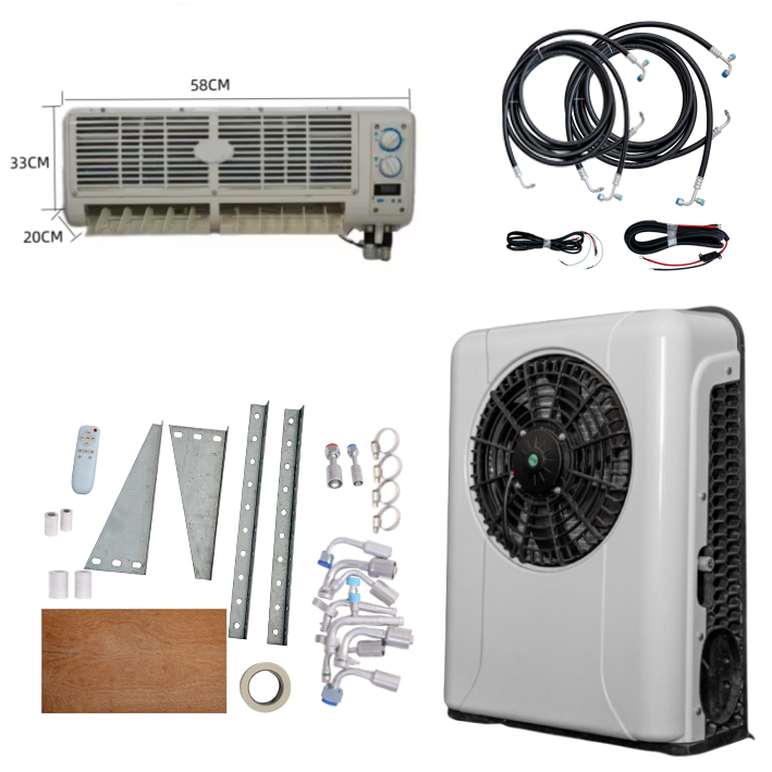 12V/24V Truck Van Cabin Parking Air Conditioner Auto Parking Conditioner for Trucks