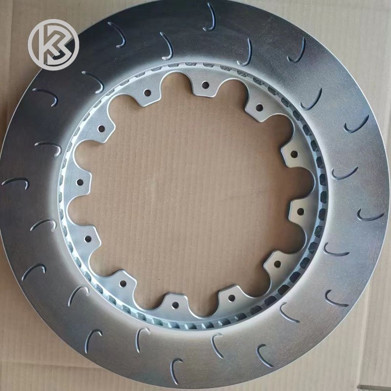 Binke Racing Brake Disc with 7075 6061 Bells Hat for Porsche, Bentley AUDI BMW 280*25.4 280*23 280*18 Bolted 8 12