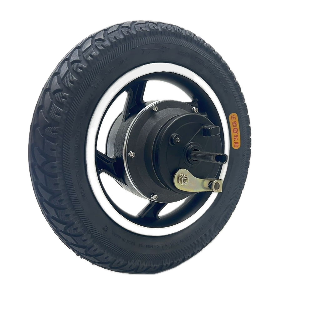 New Technology 12/48V 200W 12 Inch Geared Drum Brake Brushless Hub Motor Electric Scooter Wheelchair Robot Motor