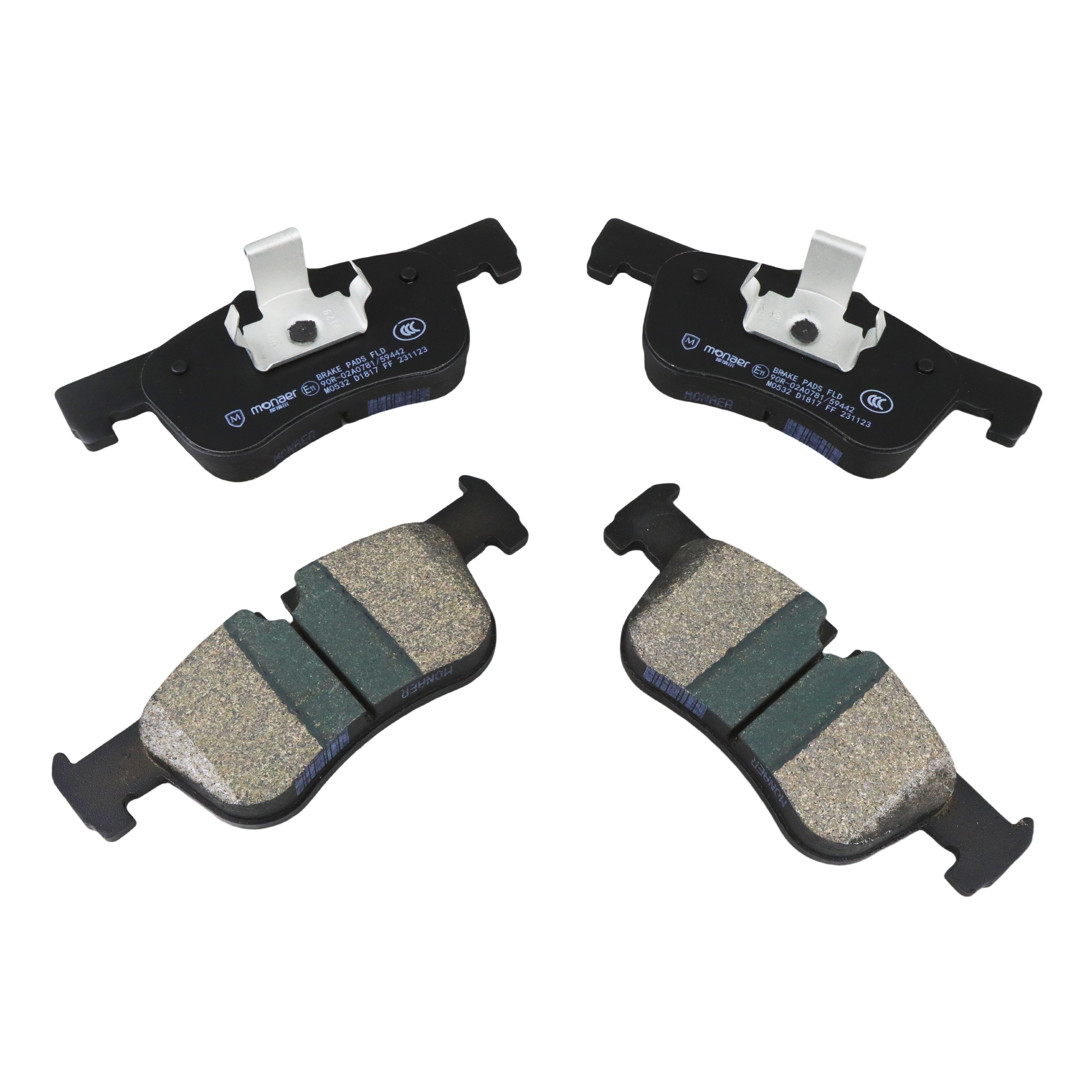 Auto Brake Pads High Performance Rear Ceramic Rear Disc Brake Pad M0532 D1817 for BMW