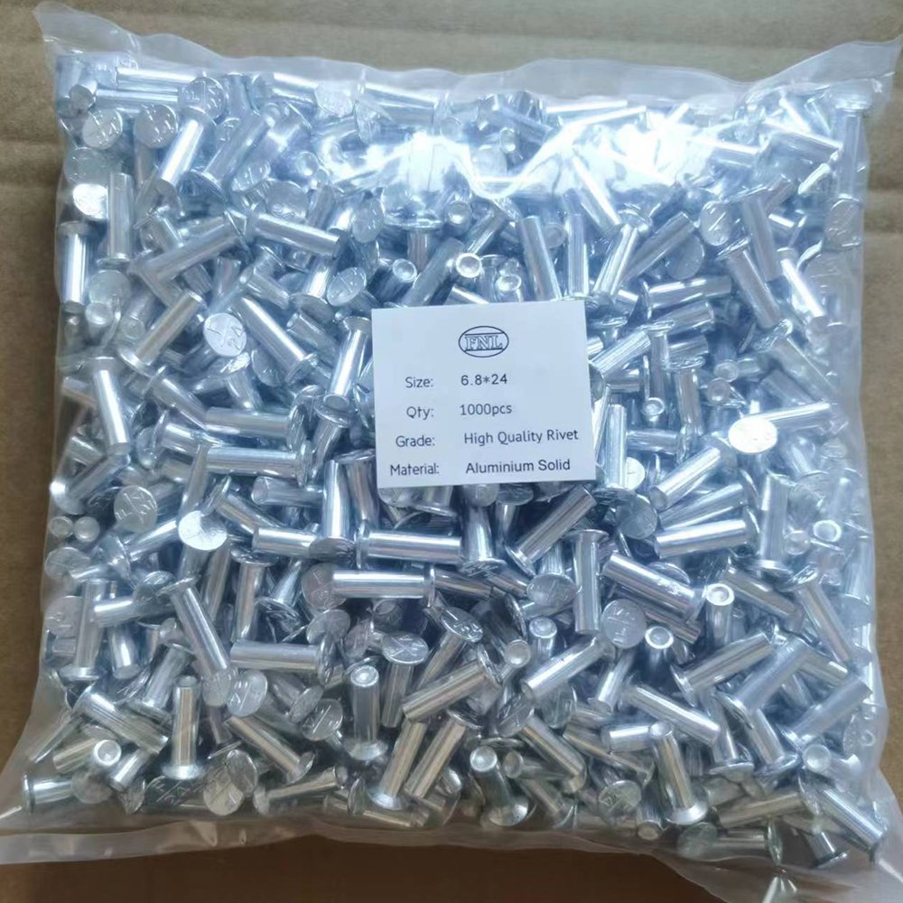 Chinese Manufacturer Aluminum Solid Rivet 10-8 Aluminio Macizo for Brake Lining Forros De Freno