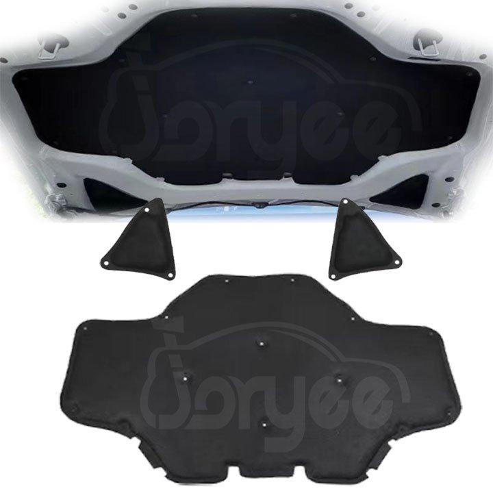 Car Hood Sound Insulation Pad for HONDA CRV 2007-2011 2009 2008 Aluminum Bonnet Liner Heat Cover Accessory Auto Engine Parts SUV