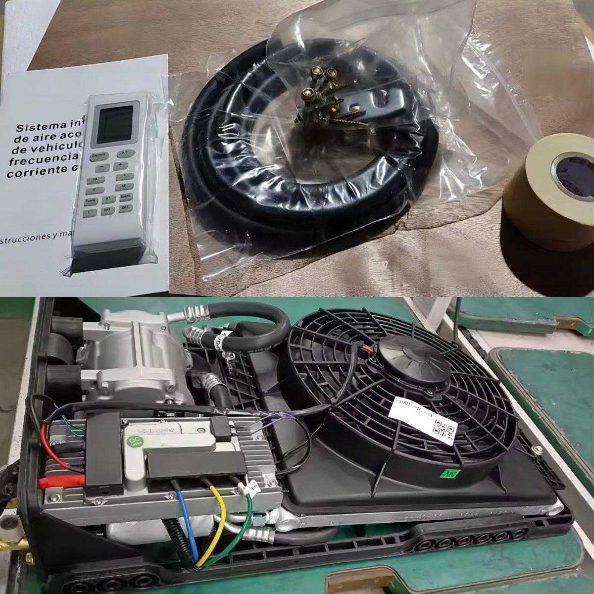 Wholesale Split Machine 24V 500-2600W Auto RV Tractor Cab Truck Air Conditioner AC.161.067 R134a Parking Cooler Air Conditioning