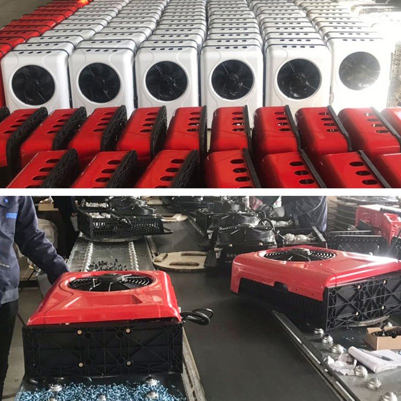 24v 12v Car Air Conditioner Dc Ac Sleeper Universal Camper 12 Volt Rv Electric Parking Cooler Truck Air Conditioner