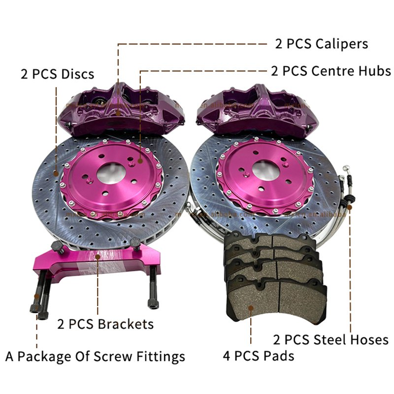 Best Quality Auto Calipers Kit GT6 Car Brake System Calipers Disc Rotor for Cadillac Escalade Pilates CT4 XTS SRX Reformer BBK