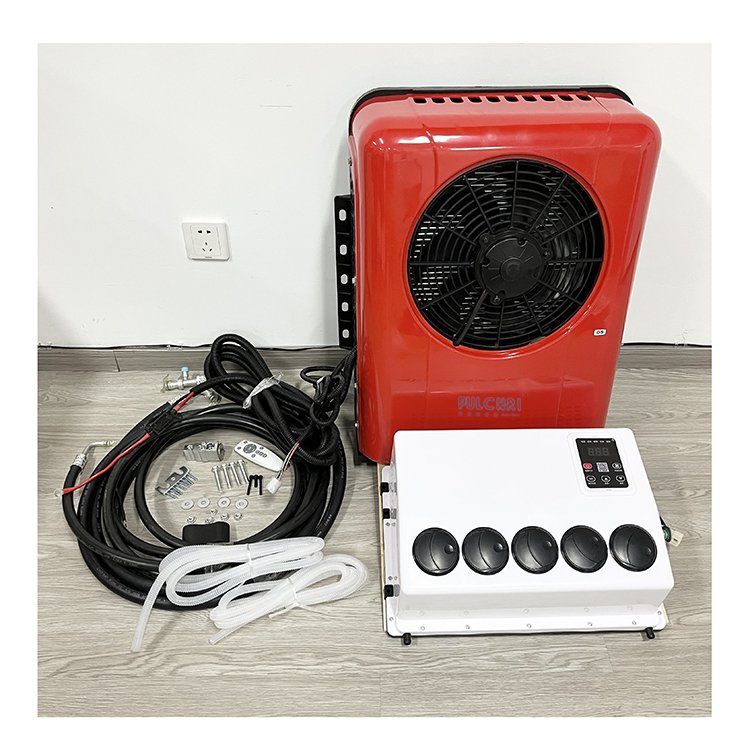 AC Unite Electric Parking air Conditioner for Truck Tractor Camper Caravan Van 12v 24v