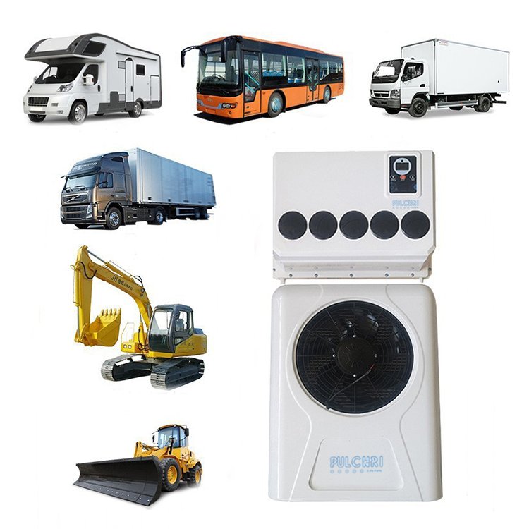 AC Unite Electric Parking air Conditioner for Truck Tractor Camper Caravan Van 12v 24v