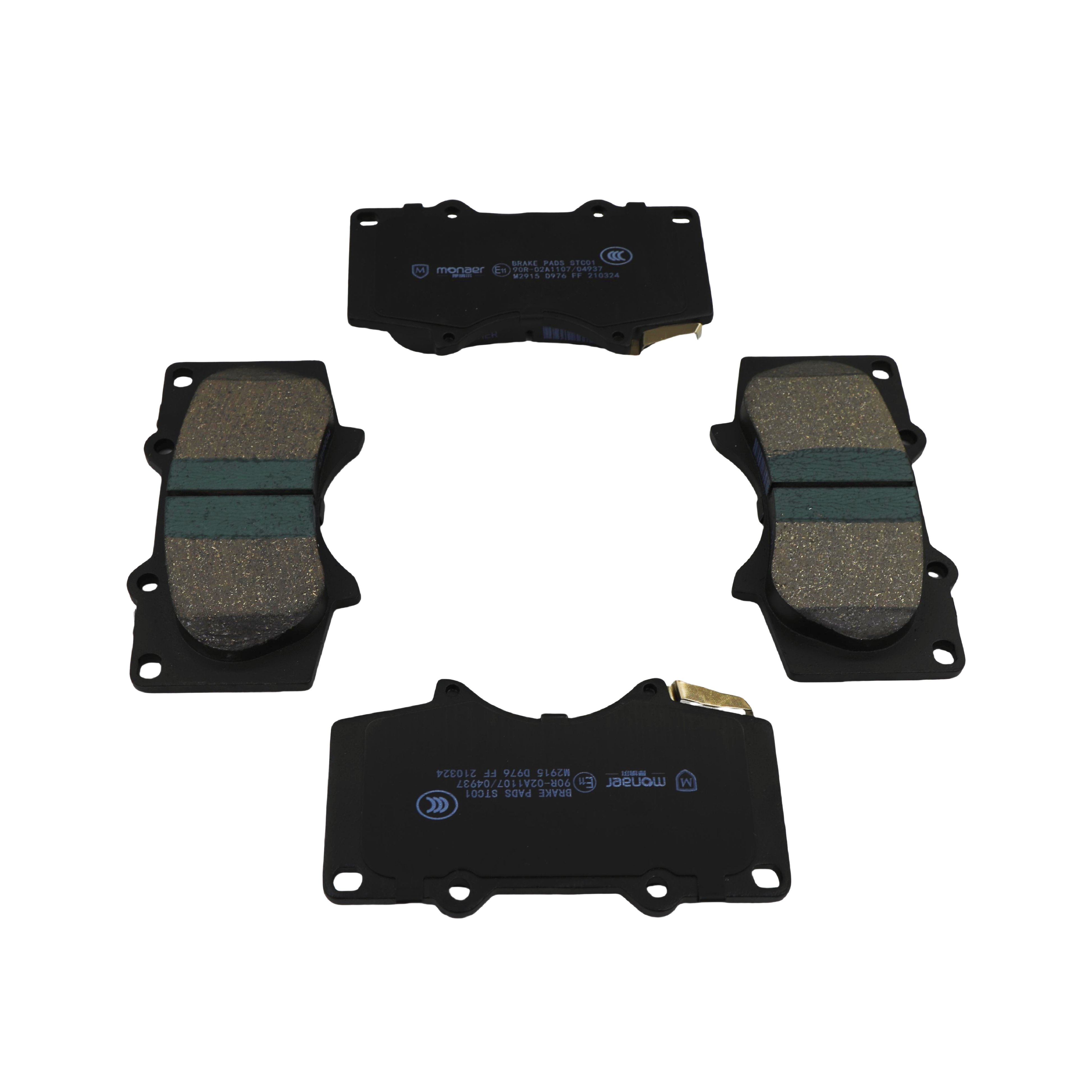 High Performance D976 Ceramic Front Disc Brake Pads for TOYOTA New Monaer Brake Pads