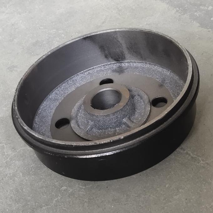 Parking Brake Assembly for Tricycle 160 4 Hole Rear Wheel Brake Drum Brake Wheel Hub Drum