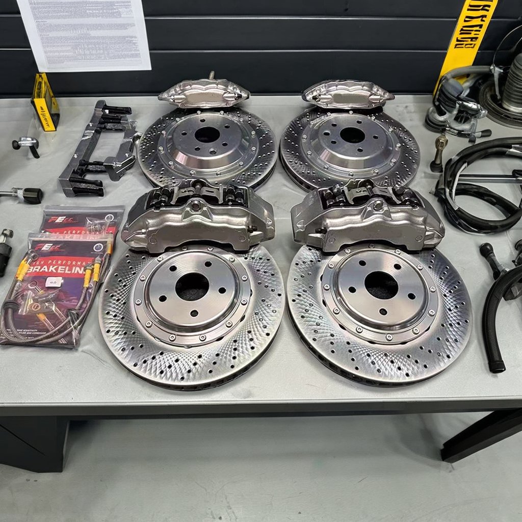 High Performance Brake Kit 6 Pots 18Z Brake Caliper with 380x32mM Disk Rotor for BMW F10 F30 F22 F35 F20 R19 R20