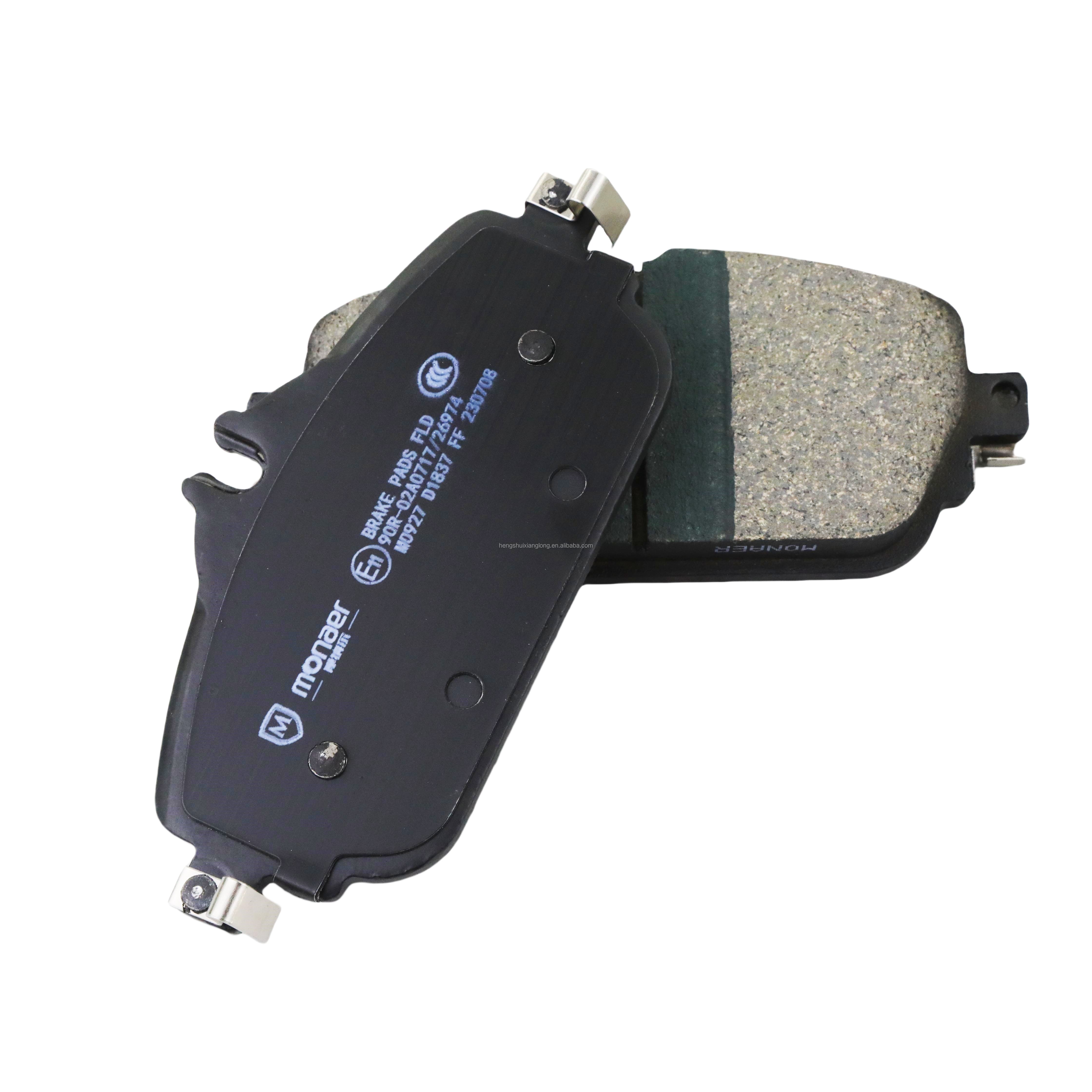 D1837 Monaer Ceramic Brake Pads for MERCEDES-BENZ High Quality No Noise, Low Dust Brake Pad