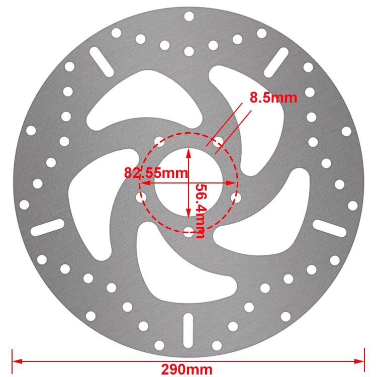 Factory Custom Front Motorcycle 290mm Disc Brake Rotor for Harley Davidson XR1200 XR1200X