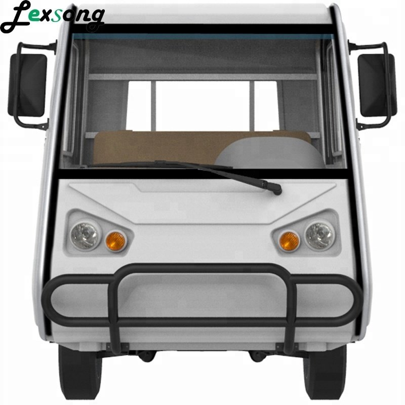 Electric Mini Truck Pickup Automatic Gearbox Single Drive Motor Hydraulic Steering System Leather Camera-Lithium Flat Bed Sale