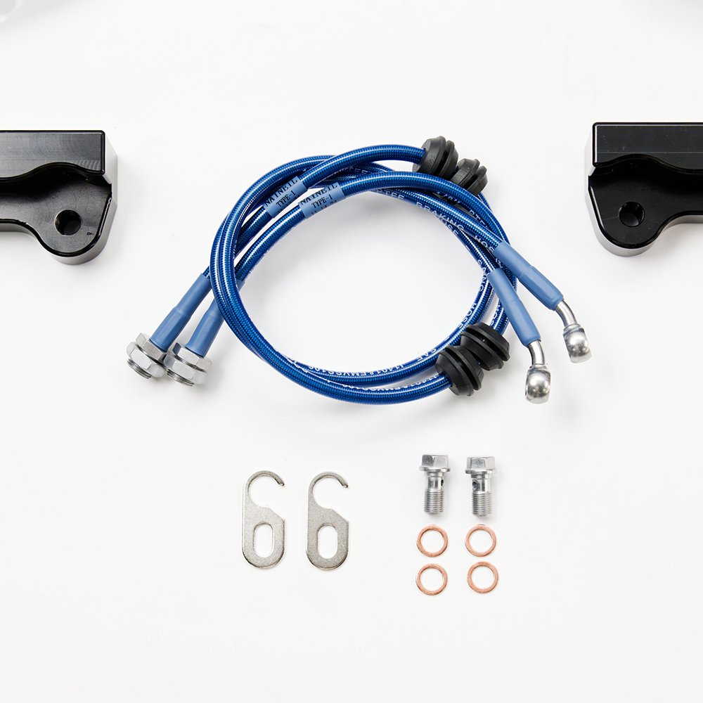 NAINEIL New 8 Piston Brake Caliper NX8 Front Big Brake Kit for BMW E60 M5 F10 G30 Upgrade Kit