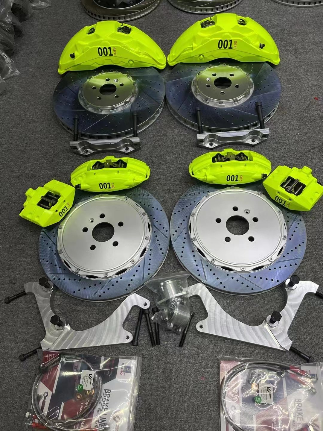 Racing Modified Brake Caliper 4 Pot Brake System Part for bmw audi Mini lexus Mazda toyota
