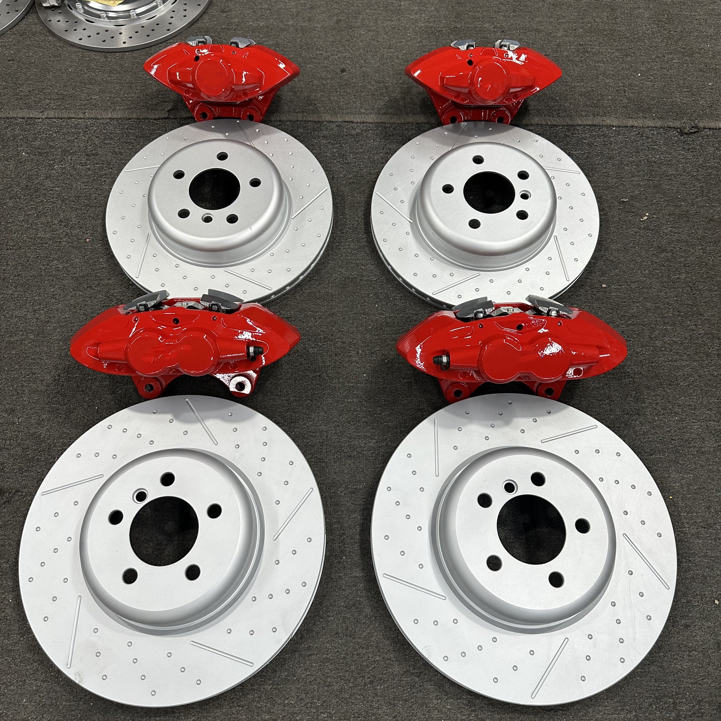 Racing Modified Brake Caliper 4 Pot Brake System Part for bmw audi Mini lexus Mazda toyota