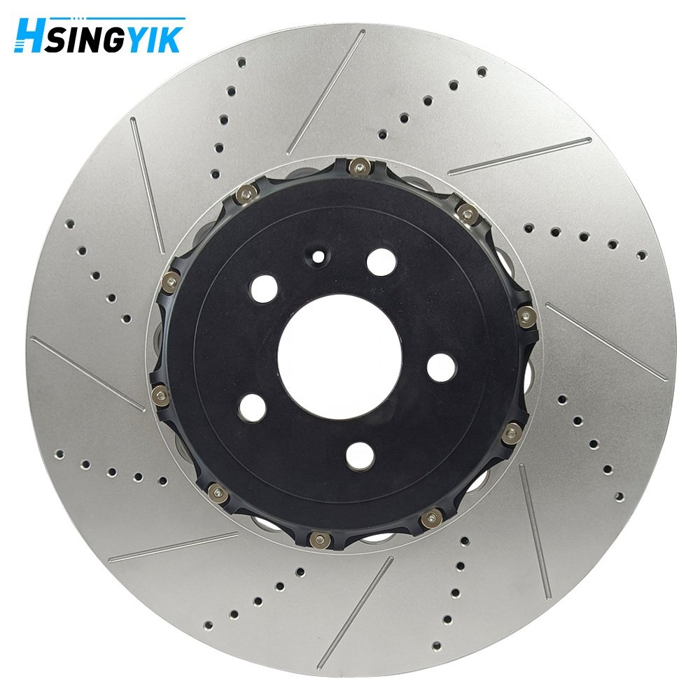 Hsingyik Upgrade Slotted 420615301A 365 MM Front Brake Rotor for Lamborghini Gallardo Audi RS5 B8 R8 420615301B