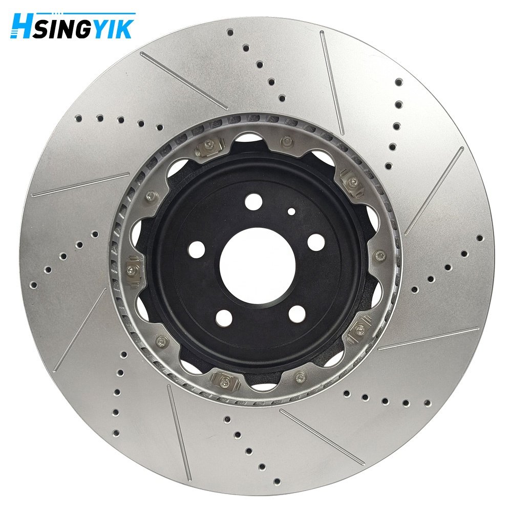 Hsingyik Upgrade Slotted 420615301A 365 MM Front Brake Rotor for Lamborghini Gallardo Audi RS5 B8 R8 420615301B