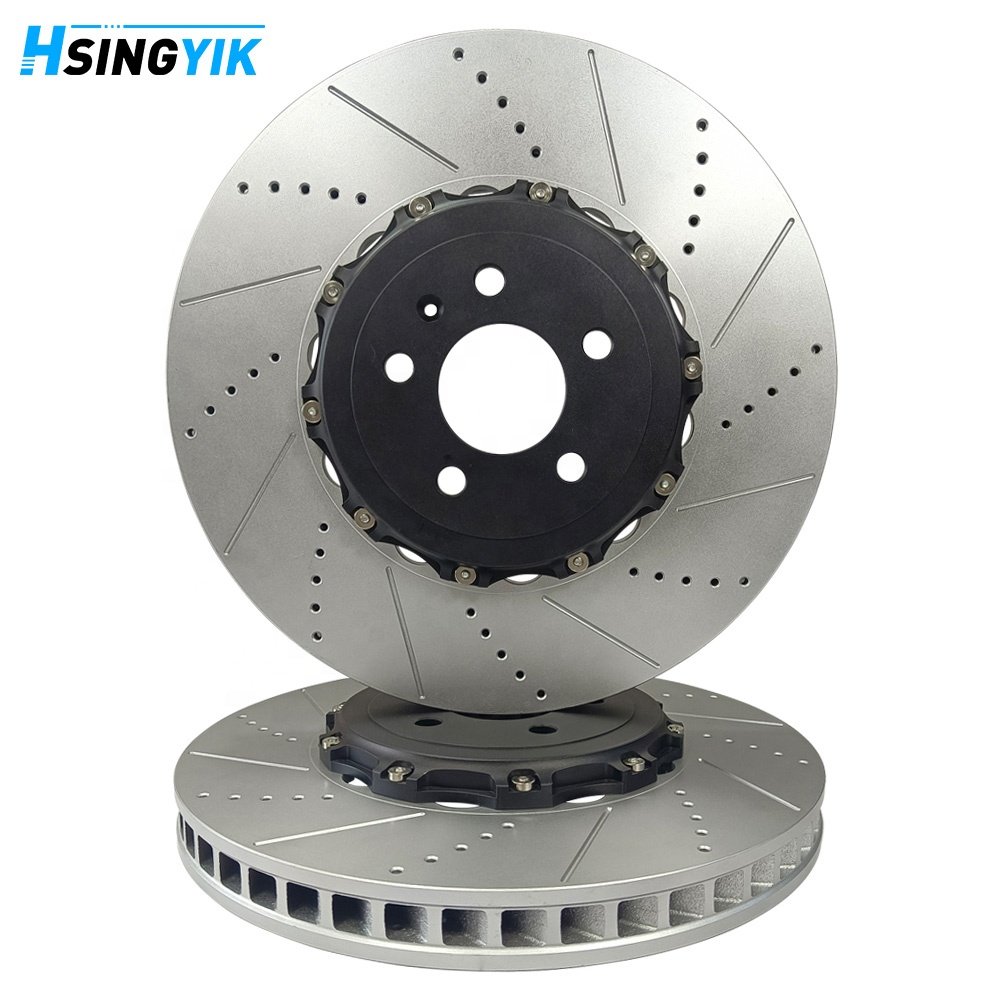 Hsingyik Upgrade Slotted 420615301A 365 MM Front Brake Rotor for Lamborghini Gallardo Audi RS5 B8 R8 420615301B
