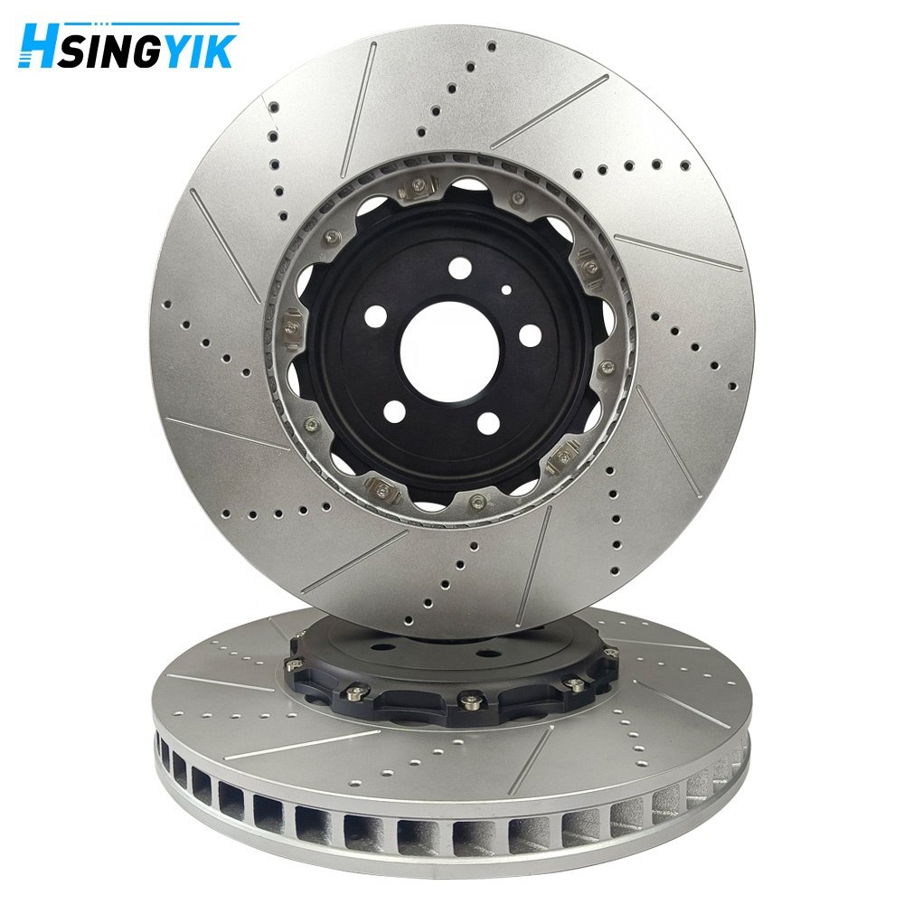 Hsingyik Upgrade Slotted 420615301A 365 MM Front Brake Rotor for Lamborghini Gallardo Audi RS5 B8 R8 420615301B