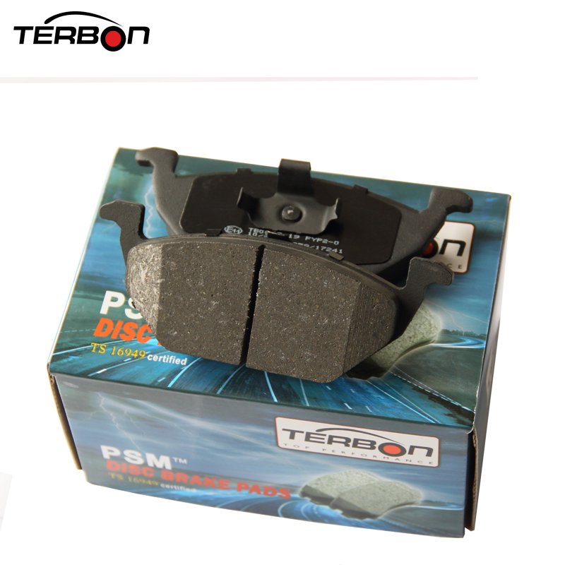 Terbon Wholesale Auto Car Brake System Parts Front Axle Brake Pads for VW POLO With Emark