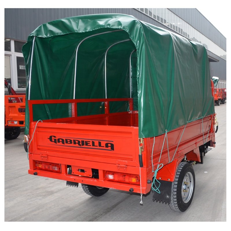 150cc Cheap Cargo Tricycle With Tarpaulin / Three Wheel Motorcycle With Rain-proof Awning
