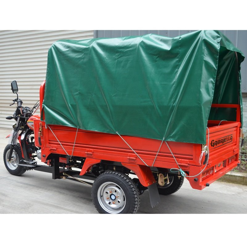 150cc Cheap Cargo Tricycle With Tarpaulin / Three Wheel Motorcycle With Rain-proof Awning