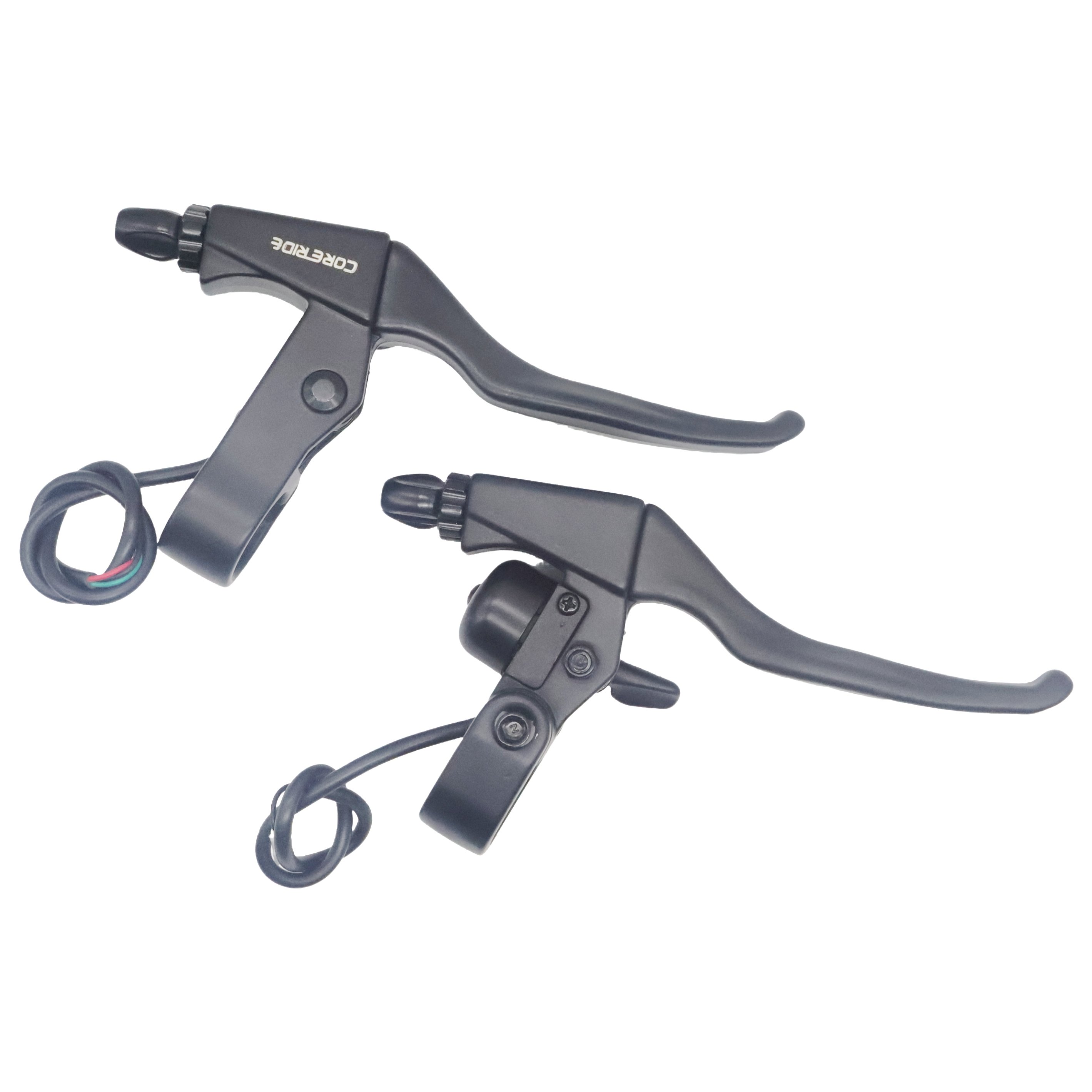 Factory Supply Bicycle Electric Bike Electric Scooter Brake Kit 3-finger Handle Grip Brake Lever Brake Handle Repair Accessories