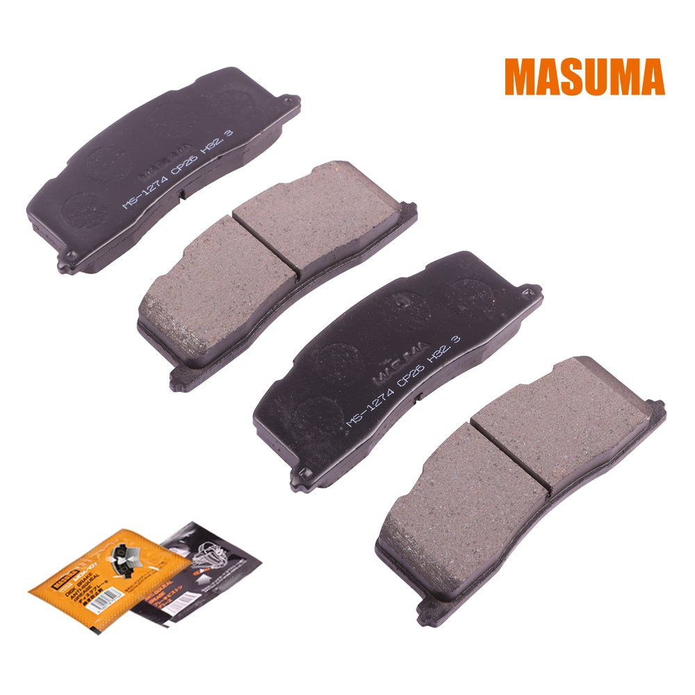 MS-1274 MASUMA Auto Parts Accessories QuickStop Disc Brake Pads Set 04466-28010 AY060-TY010 for TOYOTA ESTIMA EMINA TCR10W