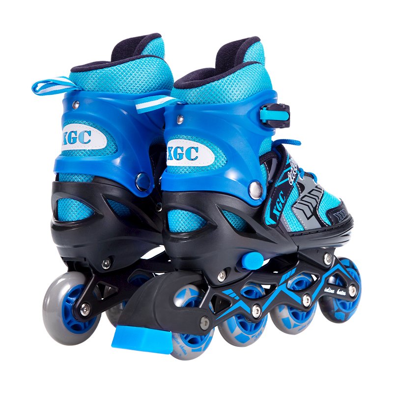 Wholesale Price Fashion Kids Inline Skates Flashing 4 Wheels Patines Roller Skates Shoes for Children Boys Girls