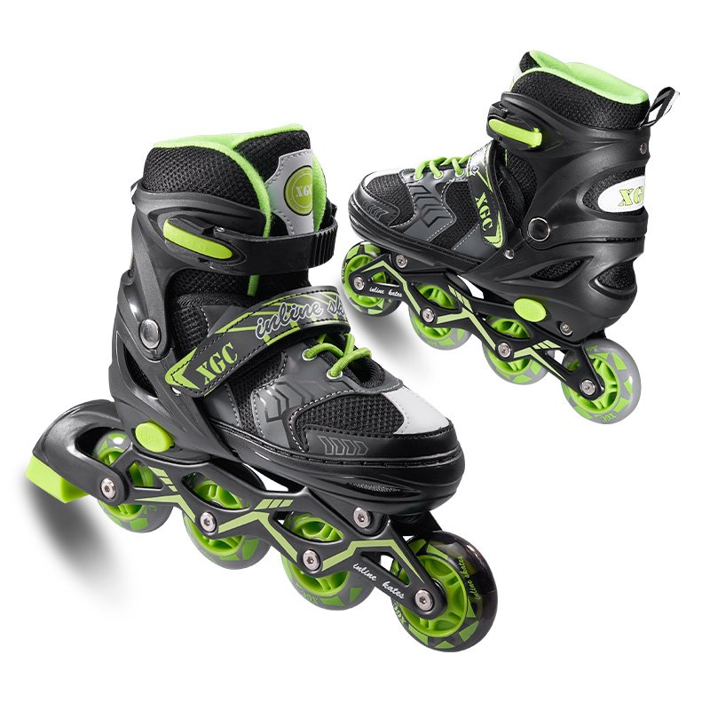 Wholesale Price Fashion Kids Inline Skates Flashing 4 Wheels Patines Roller Skates Shoes for Children Boys Girls