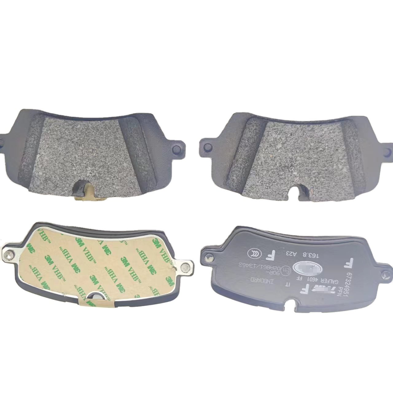 High Quality New Rear Brake Pads with Clamps and Screws for Range Rover 13-17 LR108260 LR079935 LR036574