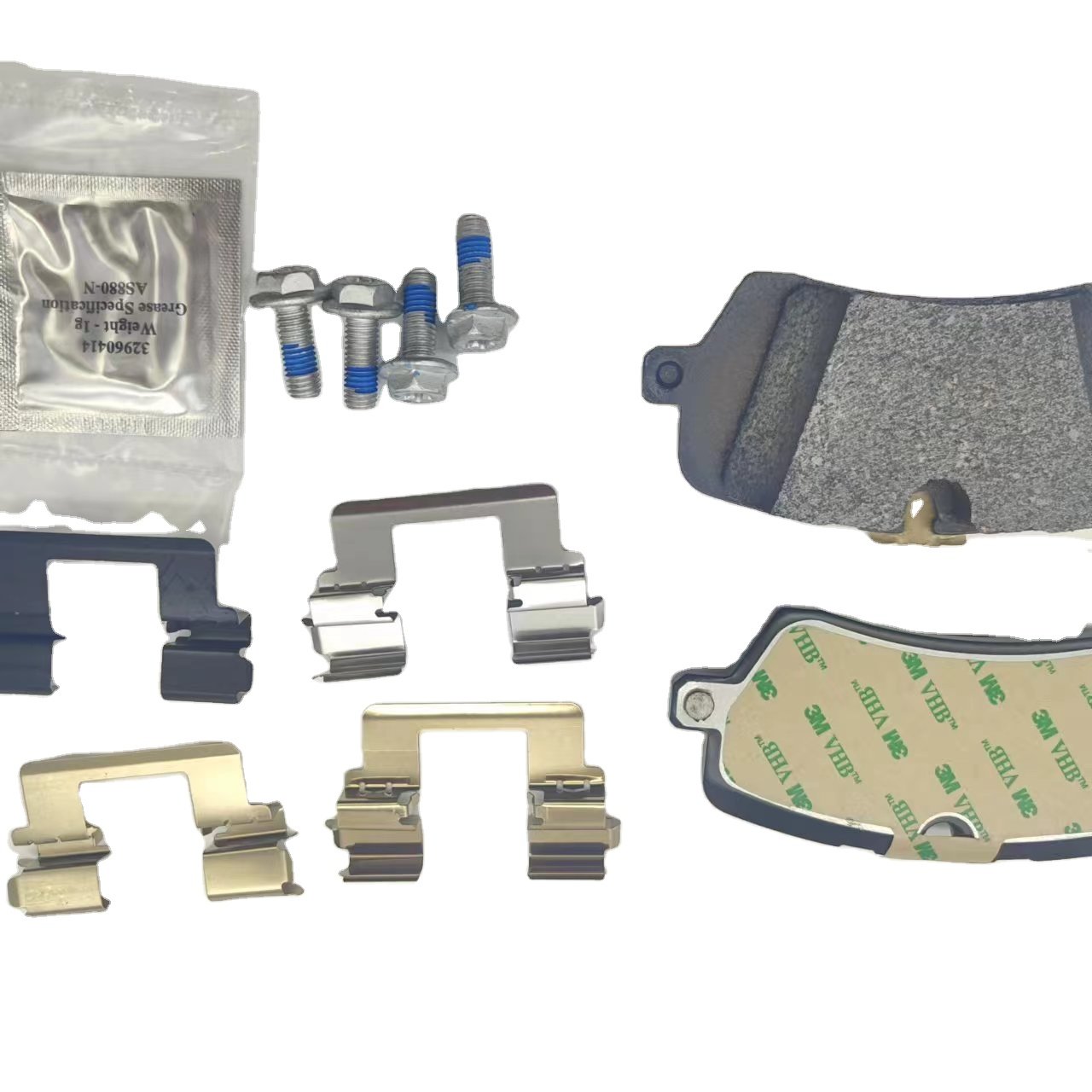 High Quality New Rear Brake Pads with Clamps and Screws for Range Rover 13-17 LR108260 LR079935 LR036574