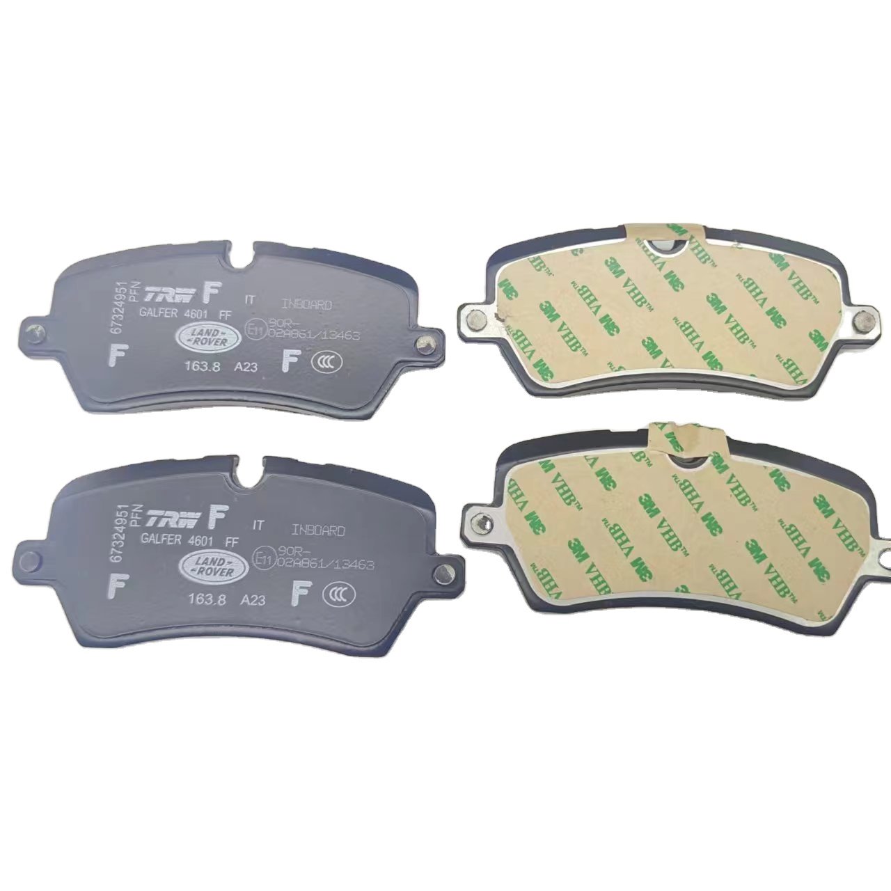 High Quality New Rear Brake Pads with Clamps and Screws for Range Rover 13-17 LR108260 LR079935 LR036574