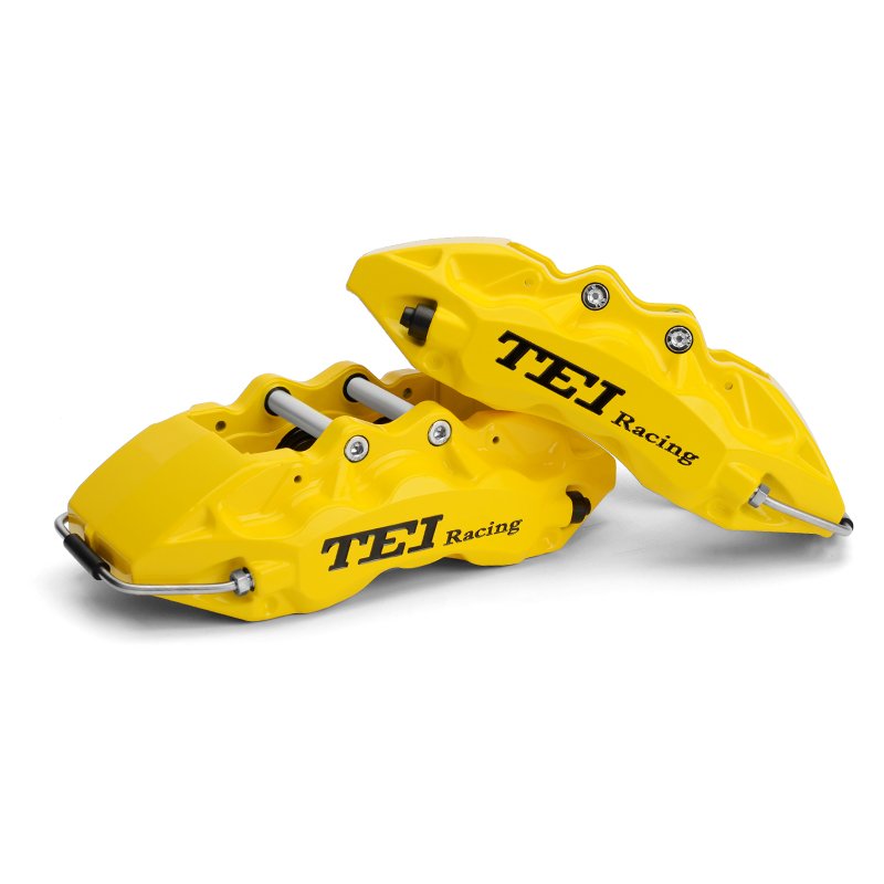 TEI Big Brake Kit Brake Front 6-Piston Caliper With Slotted Rotor 378x32mm for GOLF 7 MK7 MK7/A7/MQB 19inch Wheel