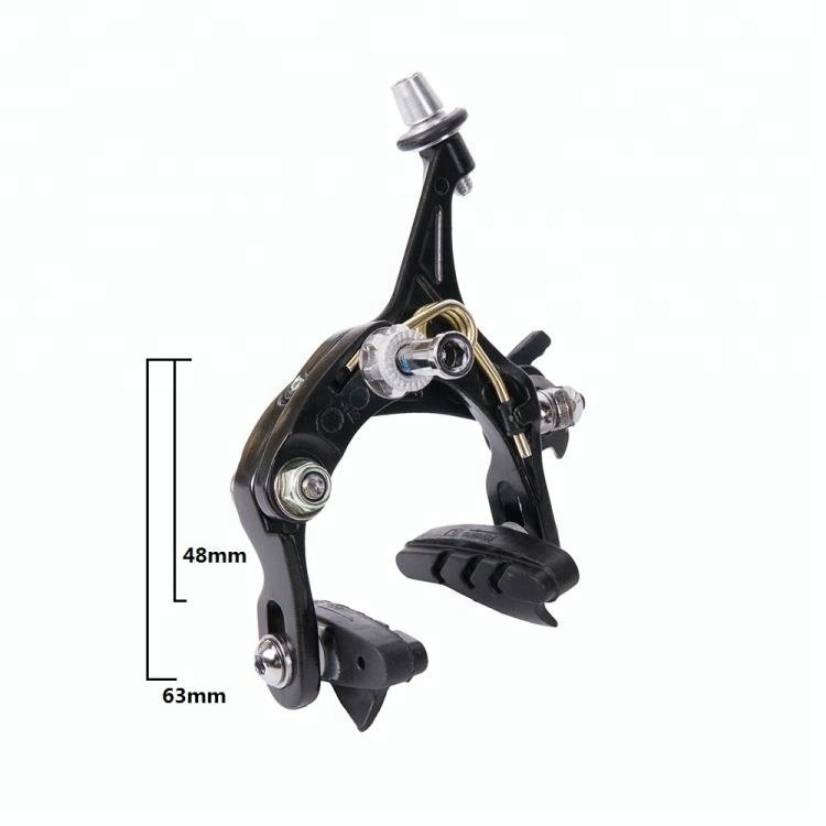 ZTTO 1 Set Bicycle Brake Racing Road Bike Dual Pivot Brake Aluminum Side Pull Caliper Front & Rear With Brake Pads