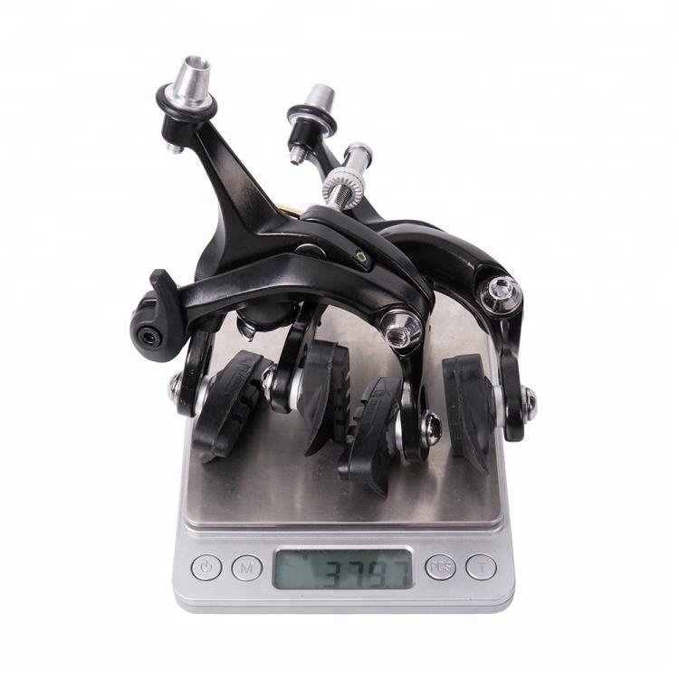 ZTTO 1 Set Bicycle Brake Racing Road Bike Dual Pivot Brake Aluminum Side Pull Caliper Front & Rear With Brake Pads