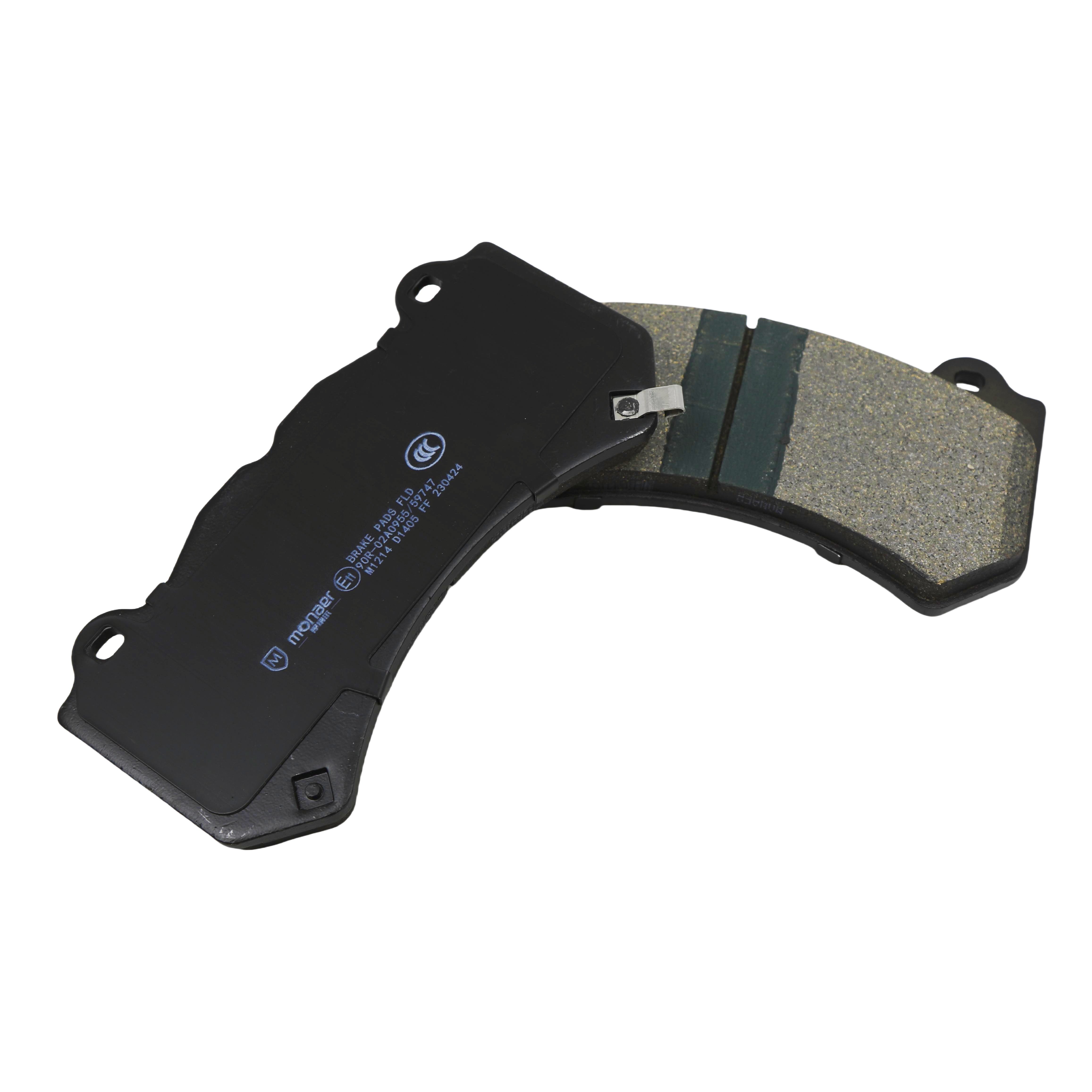 Auto Spare Parts Monaer High Quality D1405 Ceramic Front Axle Brake Pads for Jeep/NISSAN