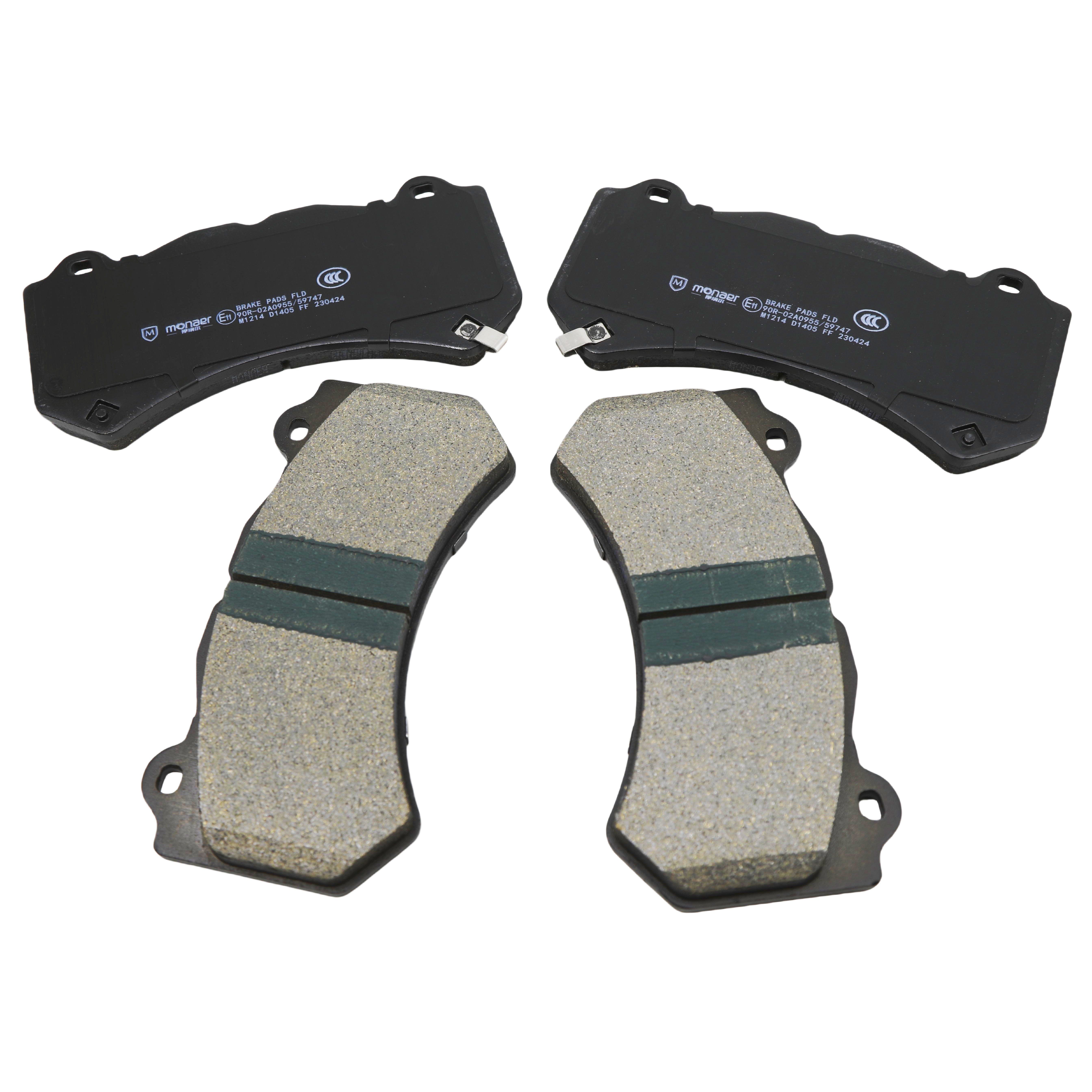 Auto Spare Parts Monaer High Quality D1405 Ceramic Front Axle Brake Pads for Jeep/NISSAN
