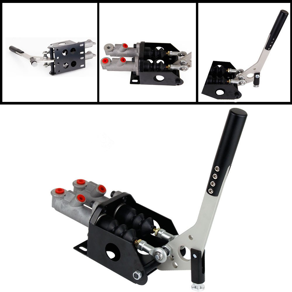 Vertical Type Racing Drift Oil Hydraulic Hand Brake Universal Dual Cylinder Drifting Handbrake