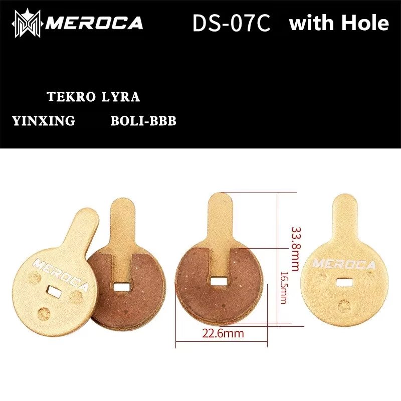 Bicycle Brake Pads Mountain Road Bike Brake Block Metal Hydraulic Disc Brake Pads Bicycle Parts