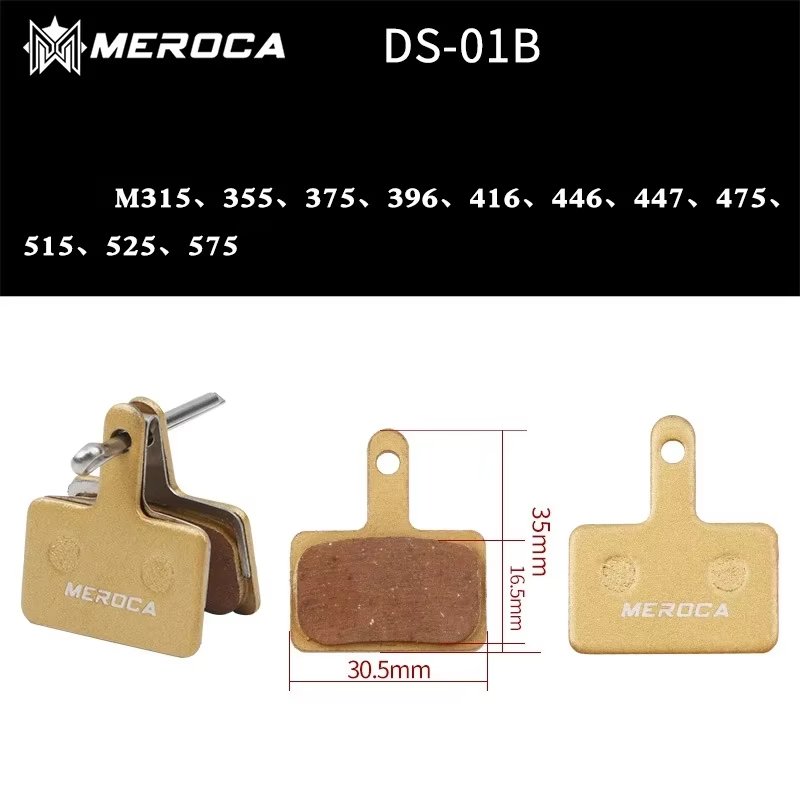 Bicycle Brake Pads Mountain Road Bike Brake Block Metal Hydraulic Disc Brake Pads Bicycle Parts